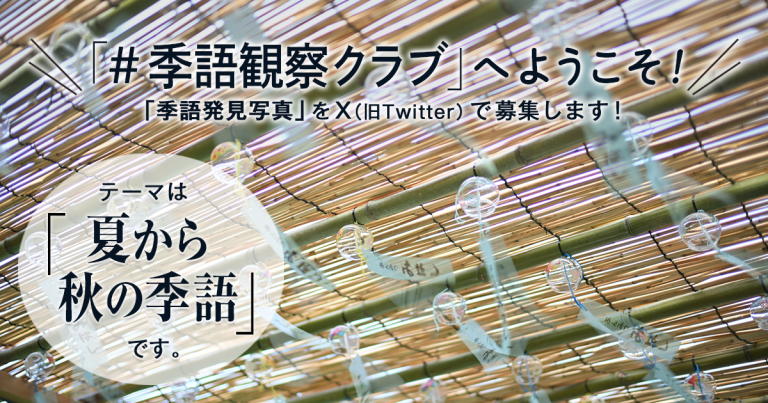 「NHK俳句」テキスト　＃季語観察クラブ　の参加要項 見出し画像